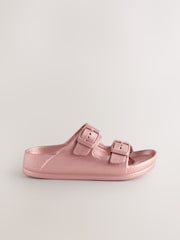Pink Double Buckle Sandals - Image 2 of 6