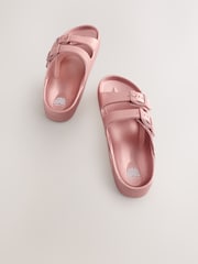 Pink Double Buckle Sandals - Image 6 of 6