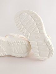 Bone White Touch and Close Fastening Trekker Sandals - Image 4 of 5