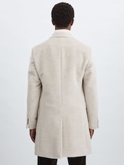 Oscar Jacobson Alpaca-Wool Double-Breasted Coat - Image 5 of 7