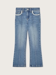 Monsoon Blue Pearl Pocket Seam Detail Jeans - Image 2 of 4