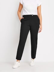 M&Co Black Tapered Trousers - Image 1 of 5