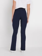 M&Co Blue Slim Leg Yoga Trousers - Image 2 of 4