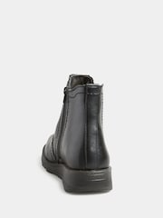 Yours Curve Black Extra Wide Fit Extra Wide Fit Wedge Chelsea Boots - Image 5 of 5
