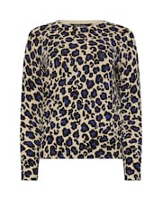 M&Co Natural Petite Crewneck Sweatshirt - Image 5 of 5