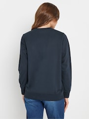 M&Co Blue Wildflower Sweatshirt - Image 3 of 4