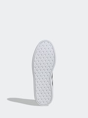 adidas White/Silver Breaknet Sleek Trainers - Image 6 of 9