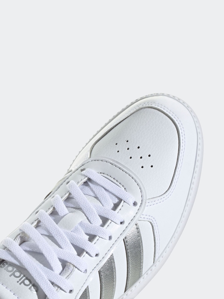 Buy adidas White/Silver Breaknet Sleek Trainers from Next USA
