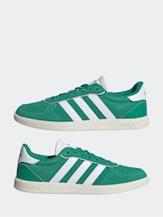 adidas Green/White Breaknet Sleek Trainers - Image 5 of 9