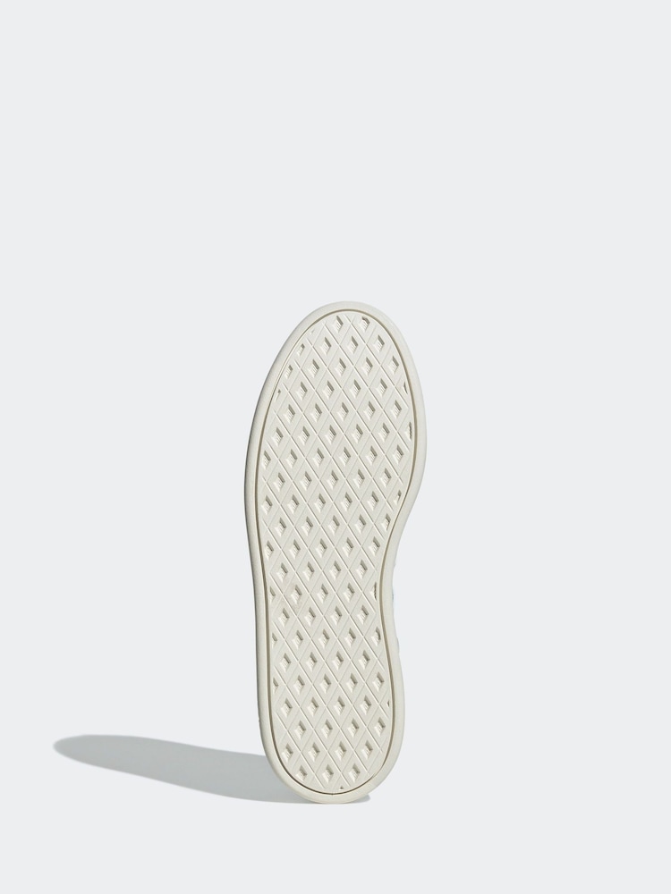 adidas Green/White Breaknet Sleek Trainers - Image 7 of 9