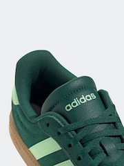 adidas Dark Green/White Breaknet Sleek Trainers - Image 9 of 9