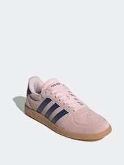 adidas Pink/Navy Breaknet Sleek Trainers - Image 1 of 9