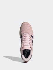 adidas Pink/Navy Breaknet Sleek Trainers - Image 6 of 9