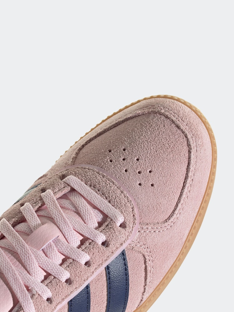 adidas Pink/Navy Breaknet Sleek Trainers - Image 8 of 9