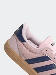 adidas Pink/Navy Breaknet Sleek Trainers - Image 9 of 9