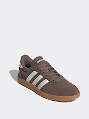 adidas Brown/White Breaknet Sleek Trainers - Image 3 of 9