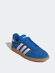 adidas Blue/Pink Breaknet Sleek Trainers - Image 4 of 9