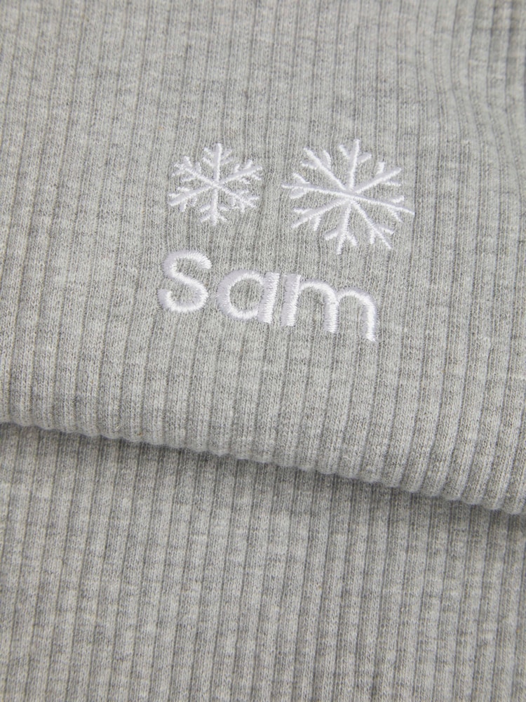 Personalised Christmas Girls Snowflake Pyjamas by Stitch Style - Image 2 of 6