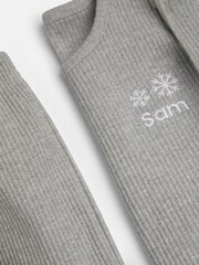 Personalised Christmas Girls Snowflake Pyjamas by Stitch Style - Image 5 of 6