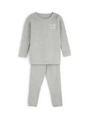 Personalised Christmas Boys Snowflake Pyjamas by Stitch Style - Image 1 of 6