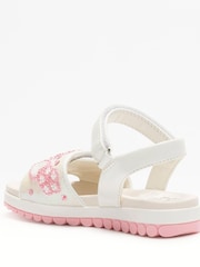 Lelli Kelly Silver Cressida Glitter Sandals - Image 4 of 4