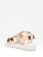 Lelli Kelly Agata Metallic Sandals - Image 2 of 4