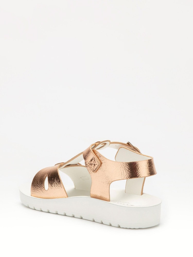 Lelli Kelly Agata Metallic Sandals - Image 2 of 4