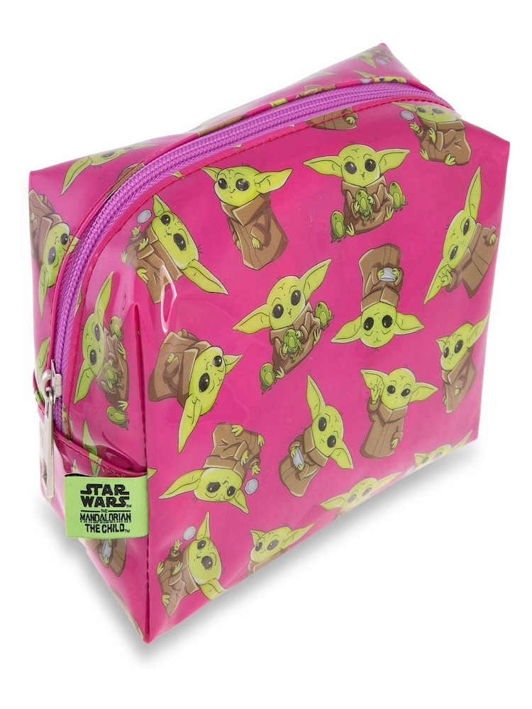 Mad Beauty Mandalorian The Child Cosmetic Bag - Image 1 of 3 Mad Beauty Mandalorian The Child Cosmetic Bag - Image 1 of 3