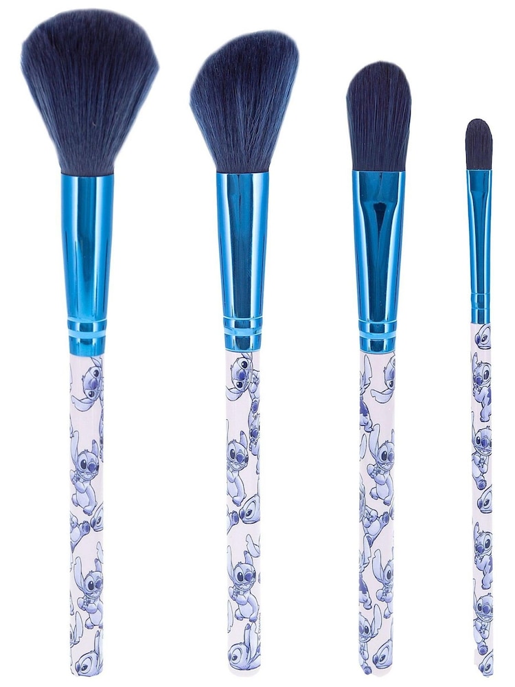 Mad Beauty Stitch Denim Cosmetic Brush Set - Image 2 of 2