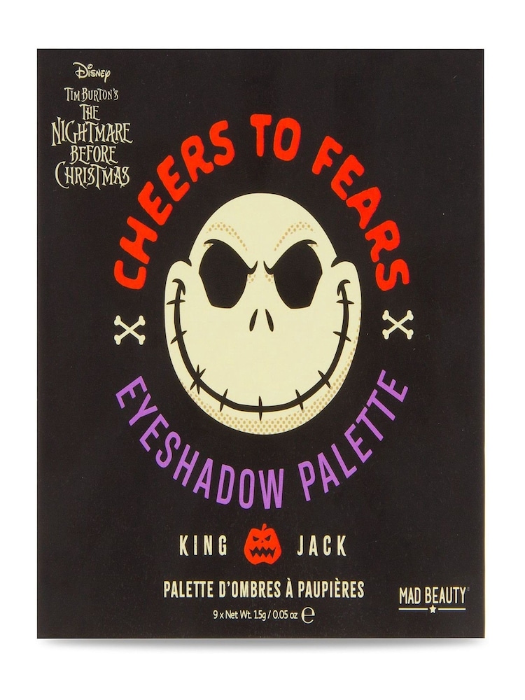 Mad Beauty Nightmare Before Christmas Jack Eyeshadow Palette - Image 1 of 3