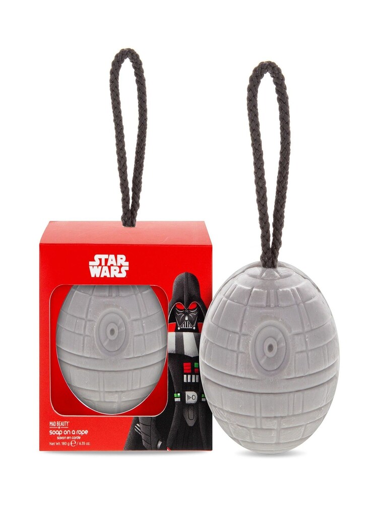 Mad Beauty Star Wars Dark Side Death Star Soap On a Rope Body Cleanser - Image 2 of 3 Mad Beauty Star Wars Dark Side Death Star Soap On a Rope Body Cleanser - Image 2 of 3