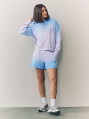 Blue Ombre Graphic Shorts - Image 3 of 9