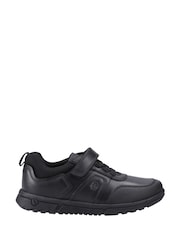 Hush Puppies Black Sutton Bungee Senior School Shoes - Image 1 of 4