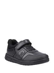 Hush Puppies Black Sutton Bungee Senior School Shoes - Image 2 of 4