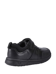 Hush Puppies Black Sutton Bungee Senior School Shoes - Image 3 of 4