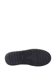 Hush Puppies Black Sutton Bungee Senior School Shoes - Image 4 of 4