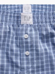 Blau kariert - Gap Poplin Pyjamas Bottoms - Bild 5 von 5
