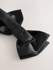 Black Bow Tie and Pocket Square Set - Image 4 of 4