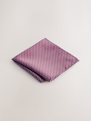 Red Tie and Pocket Square Set - Image 4 of 4