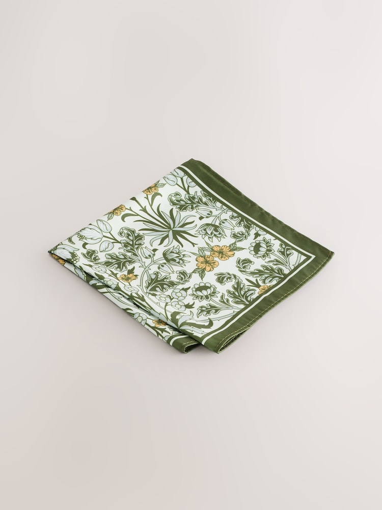 Green Tie and Pocket Square Set - Image 4 of 4