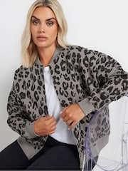 Yours Curve bomber oversized Jacket - Imagem 8 de 9