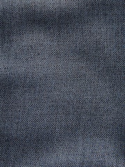 Blue Regular Fit Smart Wool Blend Trousers With Linen and Functional Side Adjusters - Image 10 of 12