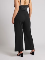 Yours Curve Black London Tailored Trousers - Image 4 of 5