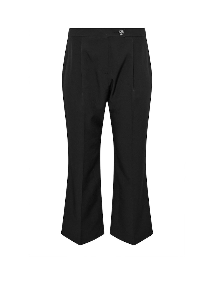 Yours Curve Black London Tailored Trousers - Image 5 of 5