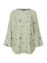 Cinza - Yours Curve Soft Touch Batwing Sleeve Jumper - Imagem 5 de 5