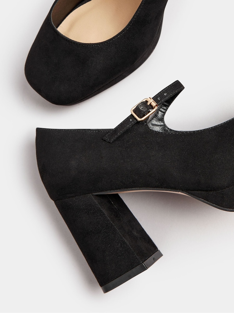Yours Curve Extra-širok kroj Mary Jane Platform čevlji - Slika 5 iz 5 Yours Curve Extra-širok kroj Mary Jane Platform čevlji - Slika 5 iz 5