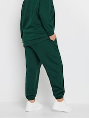 Yours Curve Green Cuffed Chocolate Joggers - Image 2 of 4