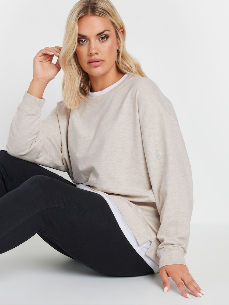 Yours Curve Natural 2 In 1 Jumper - Image 4 of 5