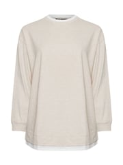 Yours Curve Natural 2 In 1 Jumper - Image 5 of 5