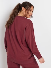 Yours Curve Red Crewneck Sweatshirt - Image 3 of 5